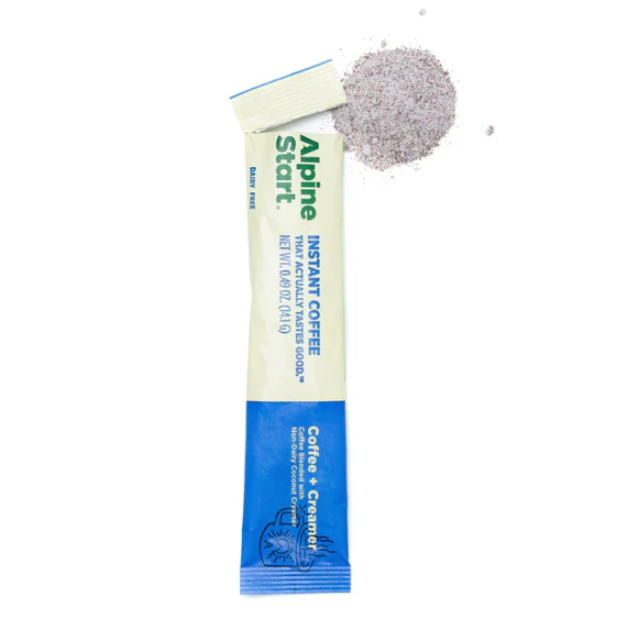 Latte instantané sans produits laitiers Alpine Start + crème