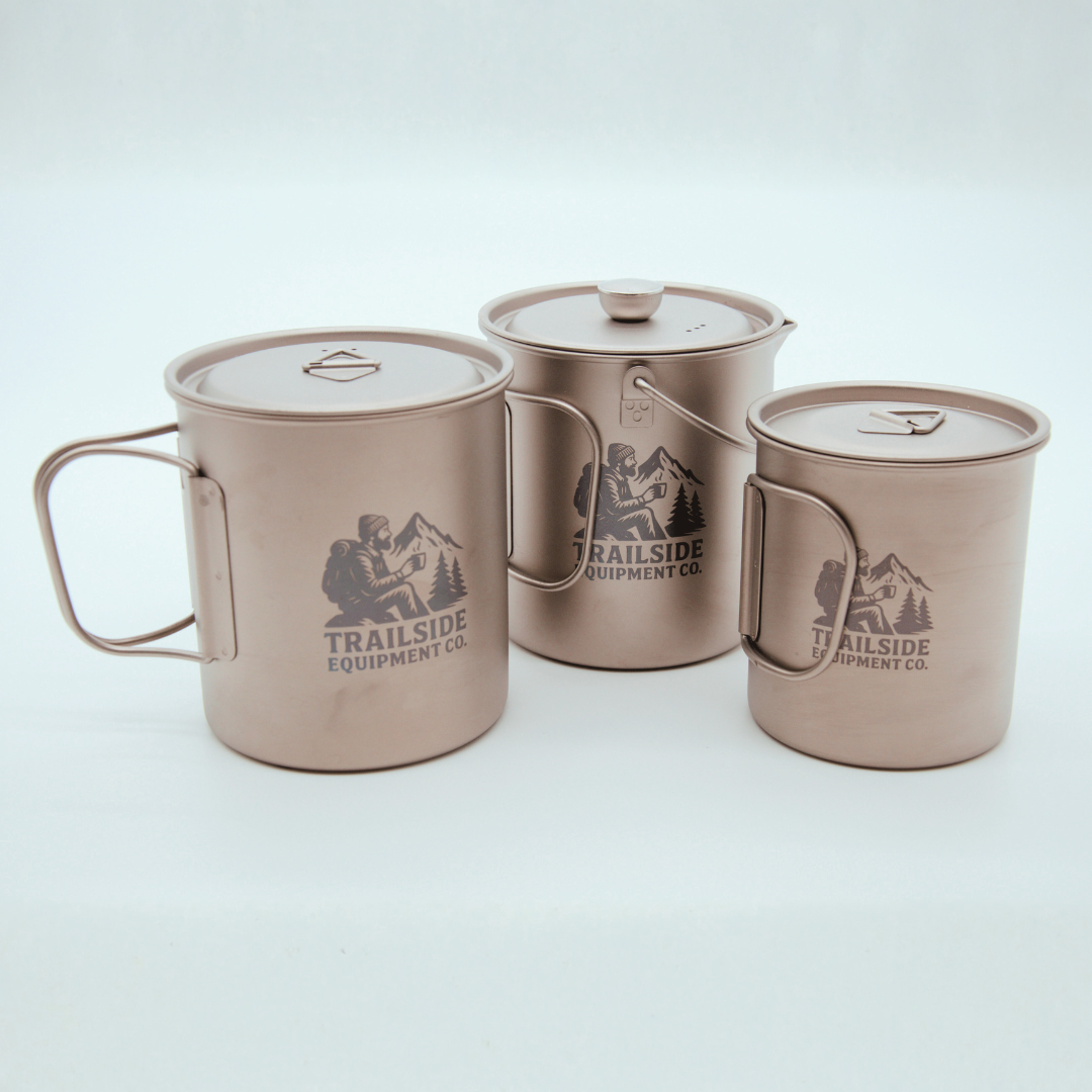 Trailside Ultralight Mugs, Pots & Brewing