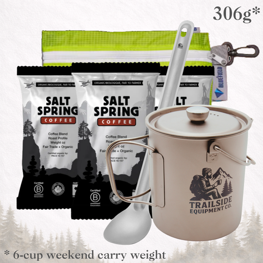 Titanium French Press Kit