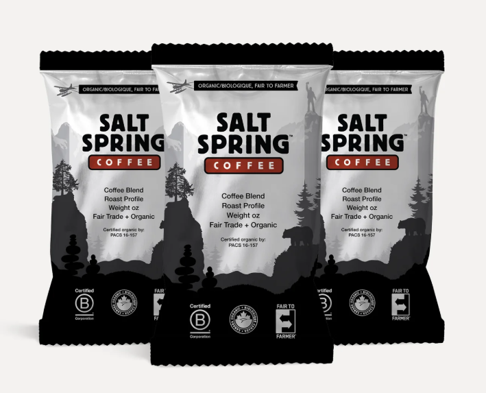 Organic Fair-Trade Weekend Coffee Packs (3 x Medium/Dark Roast)