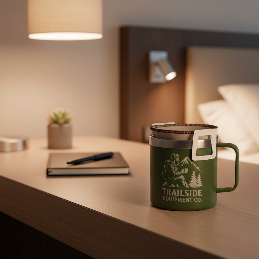 Mug de voyage isotherme Trailside (414 ml)